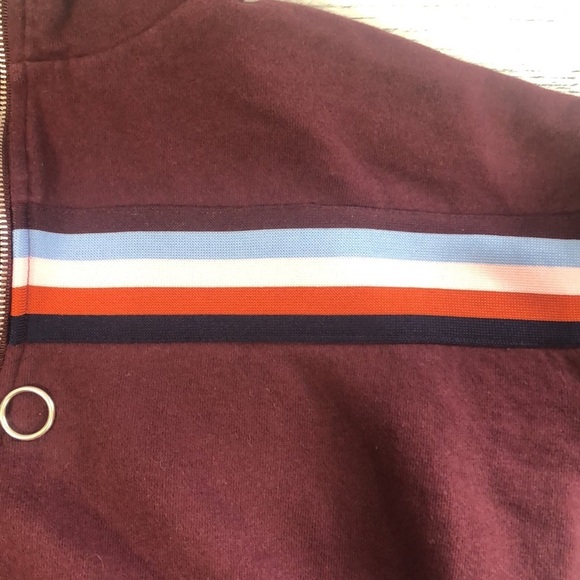 Wild Fable Crop Pullover 1/2 Zipper Sweatshirt Medium - Picture 10 of 10